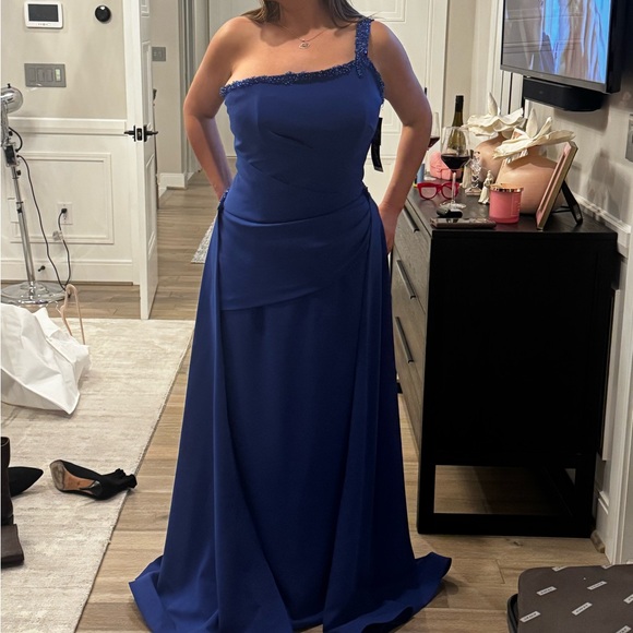 Brand new never worn blue formal dress.